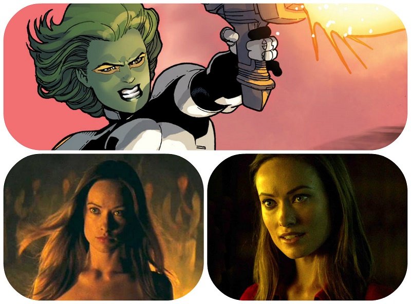 CinePOP Olivia Wilde Gamora