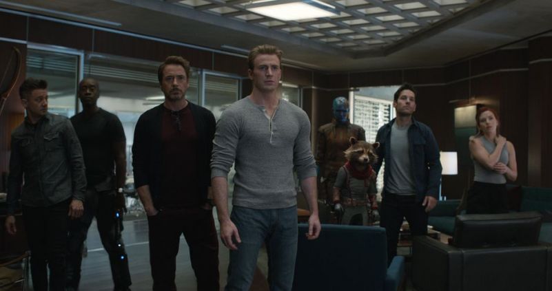 avengers endgame group shot