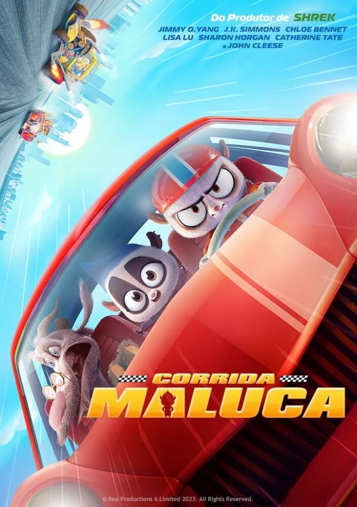 corrida maluca poster