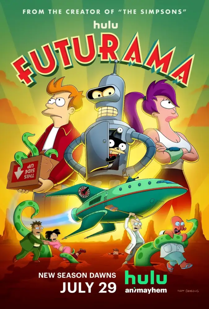 futurama season 12 hulu poster