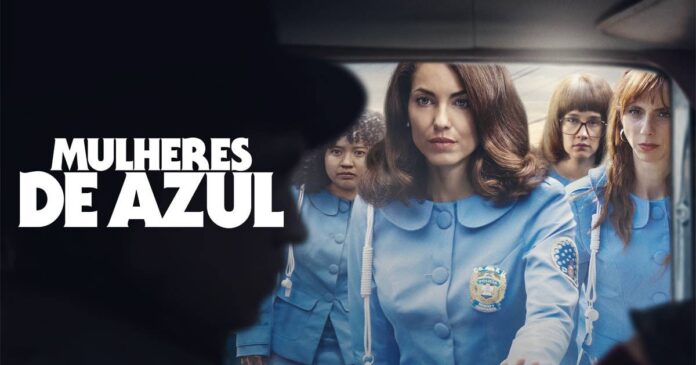 mulheres de azul