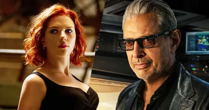 scarlett johannson jeff goldblum jurassic world