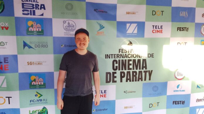 Diego Freitas no Festival Internacional de Cinema de Paraty