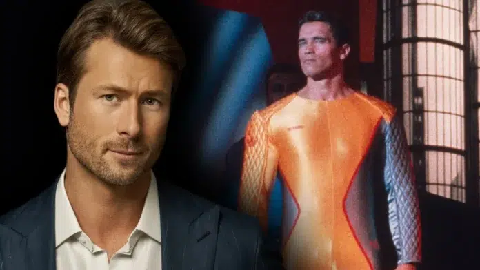 glen powell the running man