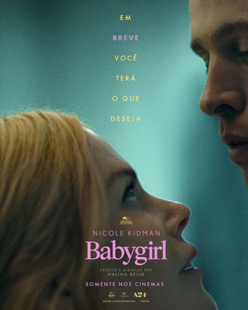 Pôster do filme Babygirl com Nicole Kidman.