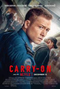 Pôster do filme Carry-On com Taron Egerton