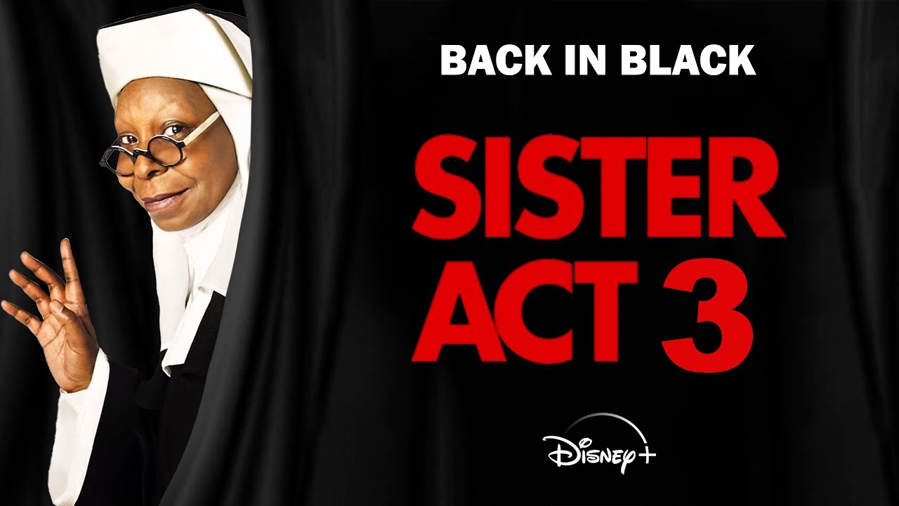 Freira sorridente acenando, Sister Act 3, Disney+