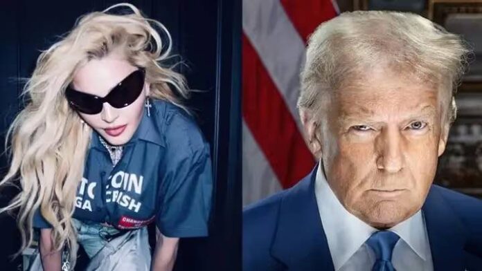 madonna donald trump