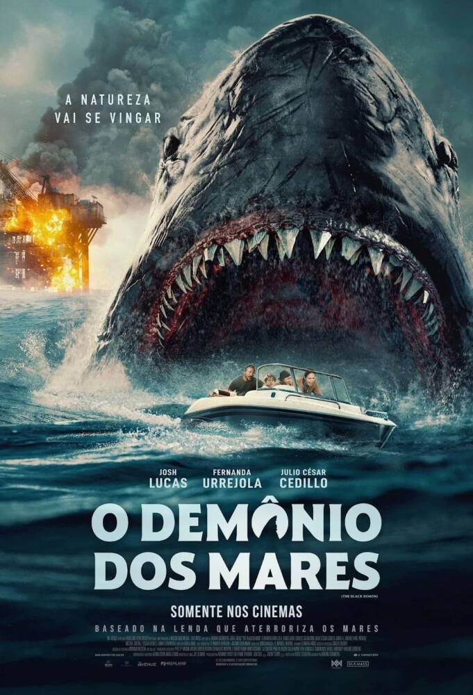 o demonio dos mares poster